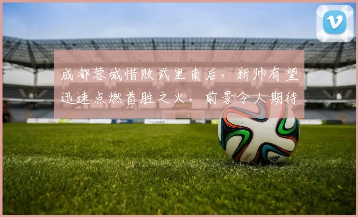 成都蓉城惜败武里南后，新帅有望迅速点燃首胜之火，前景令人期待_席尔瓦_韦世豪_比赛